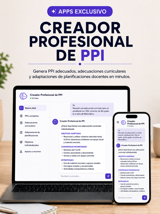 creador de PPI (proyecto pedagogico individual)